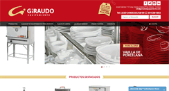 Desktop Screenshot of giraudoequipamiento.com